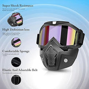 Bike Face Mask Goggles Stylish Design